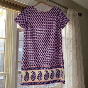 J crew short sleeve dress